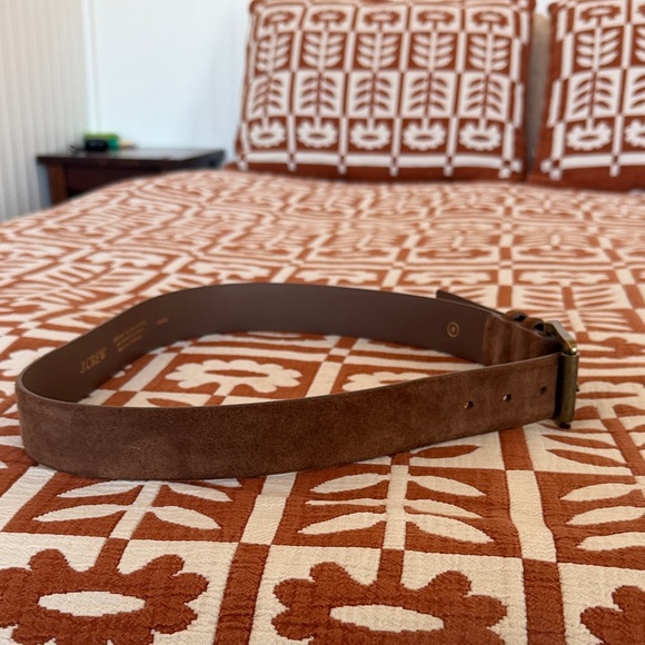 J. Crew Brown Suede Belt - Picture 7 of 8
